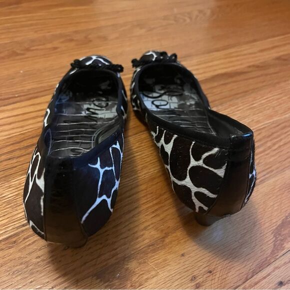 Sam Edelman Hope Real Cow Hair Leather Low Heel Pumps Size 8.5M - Picture 10 of 11